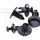 Kit 100 Clip Broche Retencion Plastico