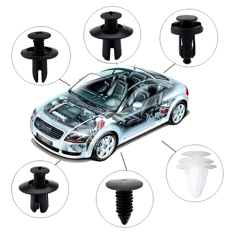 Kit 100 Clip Broche Retencion Plastico - Varietas Chile - Santiago