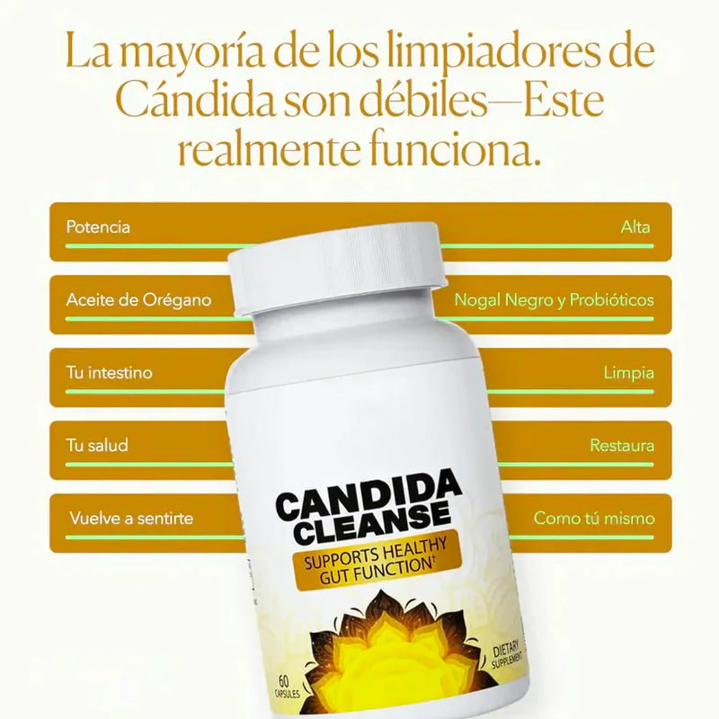 Candida Cleanse Suplemento Anti Hongos - Varietas Chile - Santiago