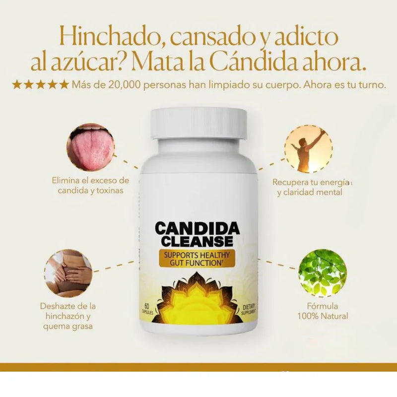 Candida Cleanse Suplemento Anti Hongos