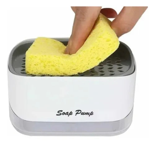 Dispensador De Jabon Para Cocina Esponja