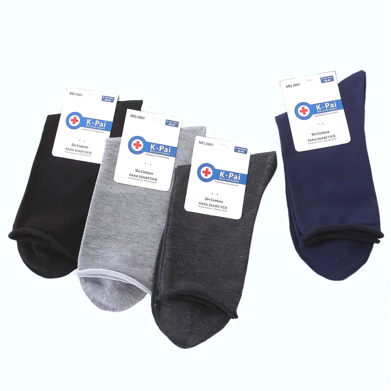 Calcetines Para Diabeticos Premium X 12 - Varietas Chile - Santiago