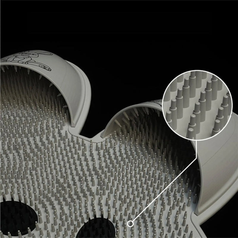 Alfombra De Silicona Para Pies Conejo