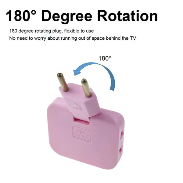 Adaptador De Enchufe De 180