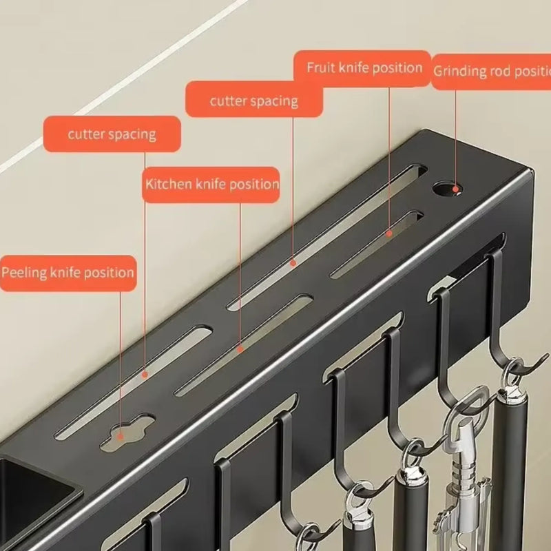 Estante Organizador Porta Cuchillos 50Cm