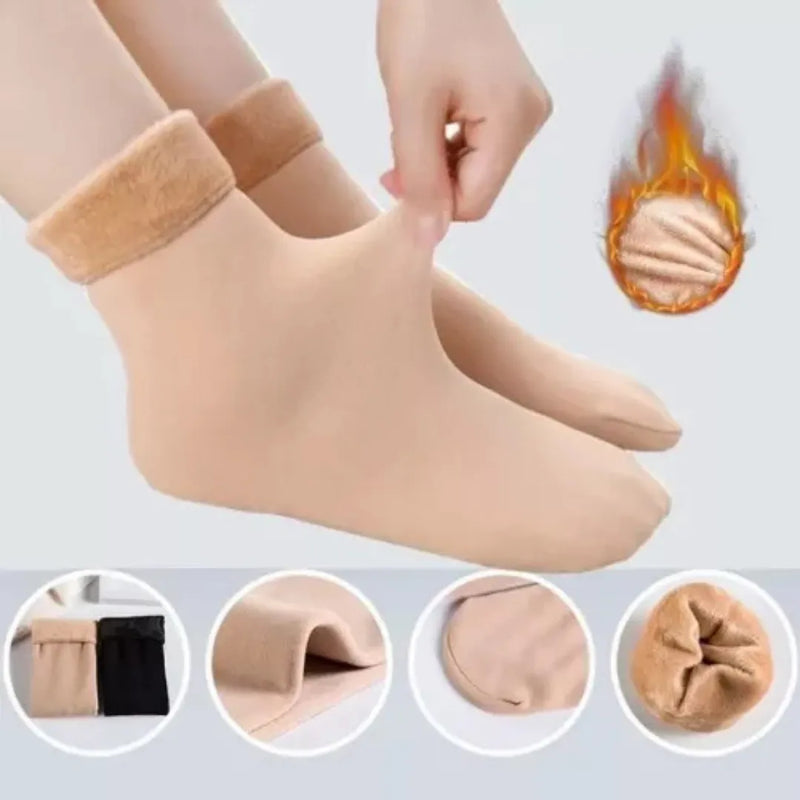 Pack 6 Calcetines Térmico Suave Invierno