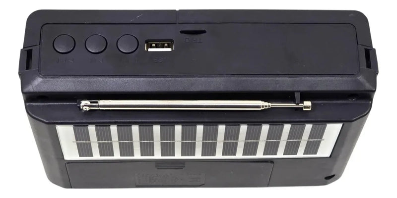Radio Portátil Solar Recargable
