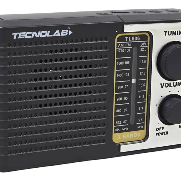 Radio Portátil Solar Recargable