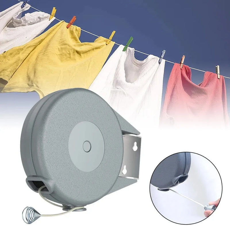 Colgador Retractil De Ropa 15M