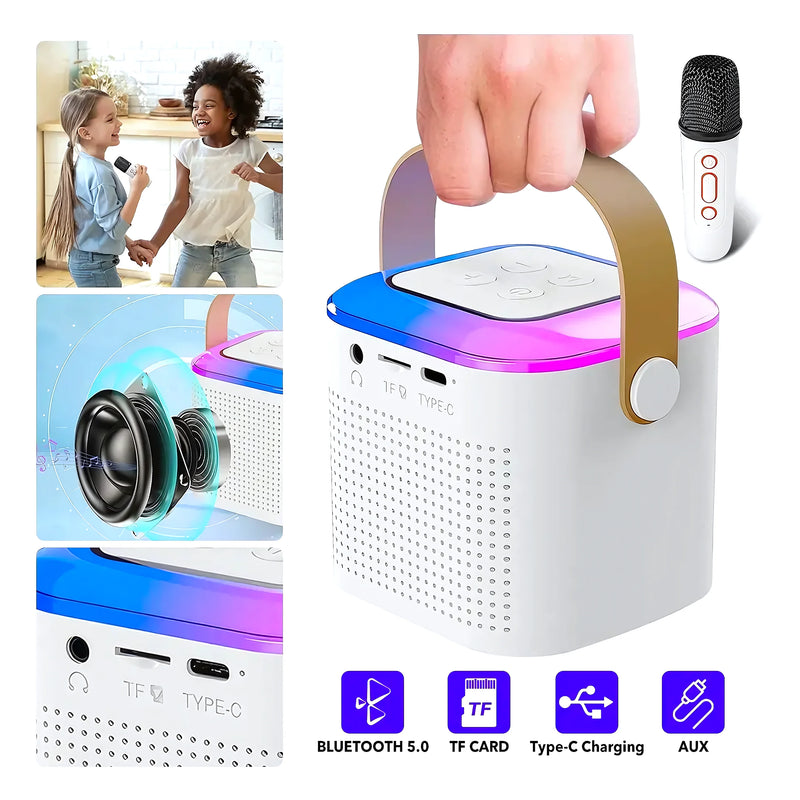 Parlante Bluetooth Microfono Karaoke - Varietas Chile - Santiago