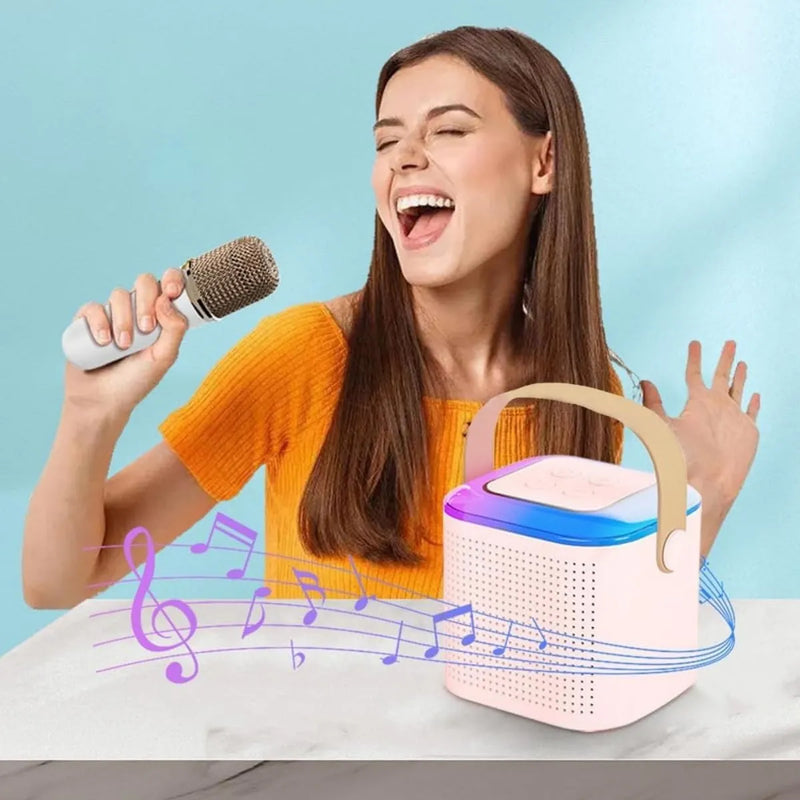 Parlante Bluetooth Microfono Karaoke