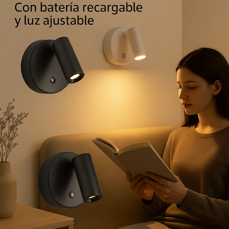 Lampara Recargable De Pared Usb -en tu casa Chile - Santiago