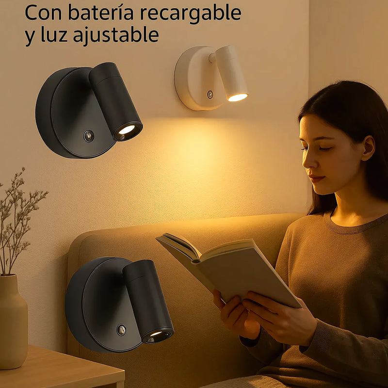 Lampara Recargable De Pared Usb - Varietas Chile - Santiago