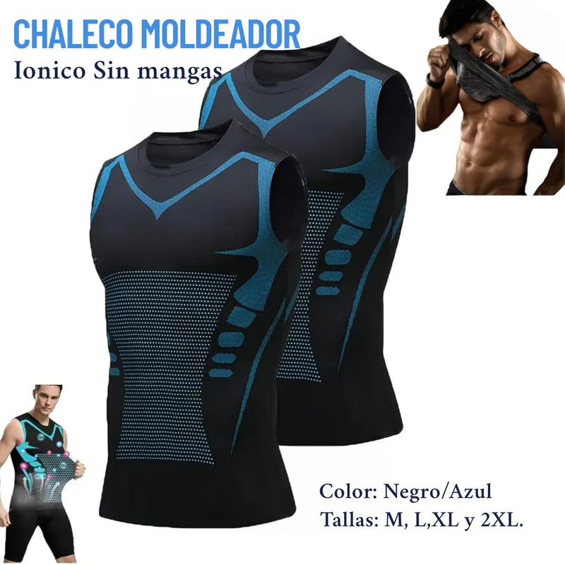 Faja Chaleco Ionico Reductor Hombre