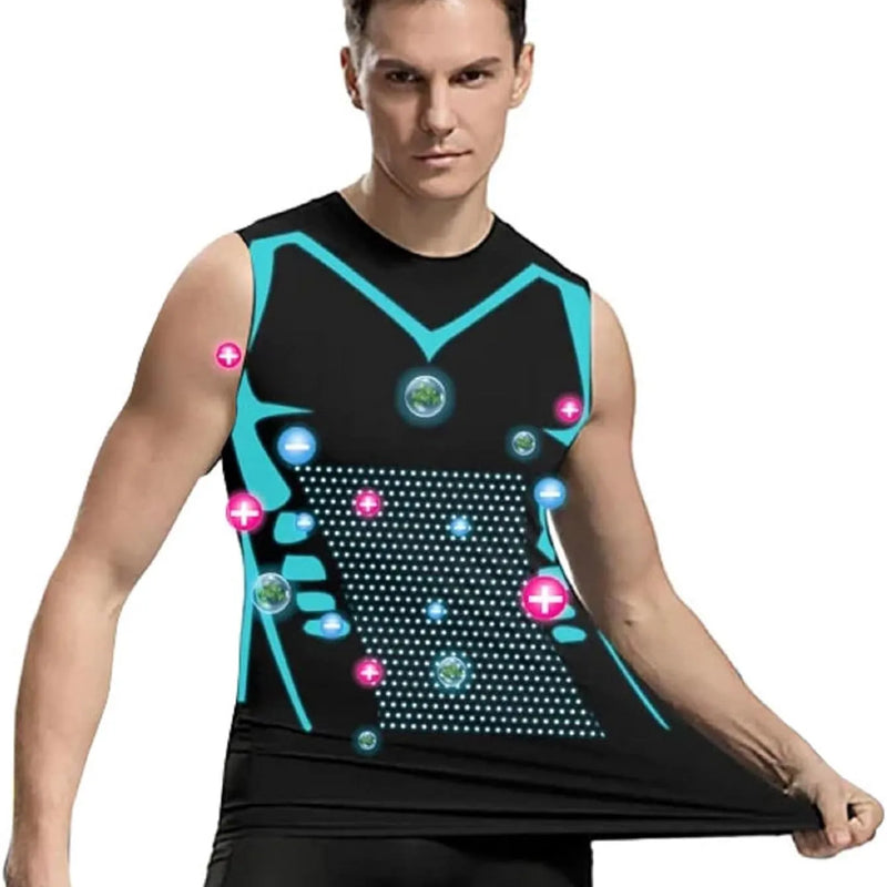 Faja Chaleco Ionico Reductor Hombre