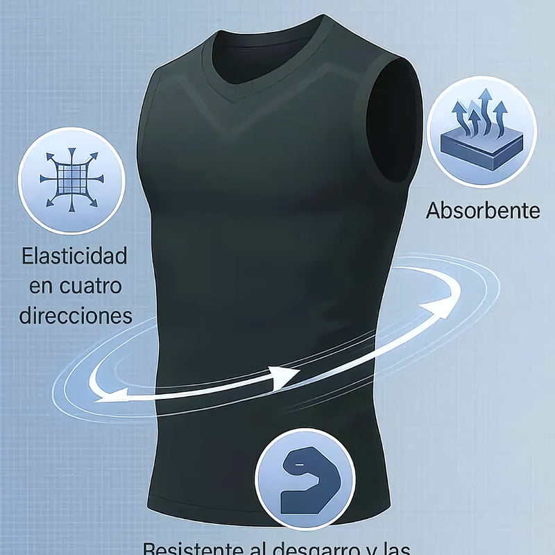 Faja Chaleco Ionico Reductor Hombre - Varietas Chile - Santiago