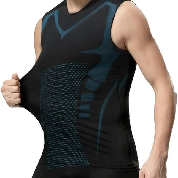 Faja Chaleco Ionico Reductor Hombre