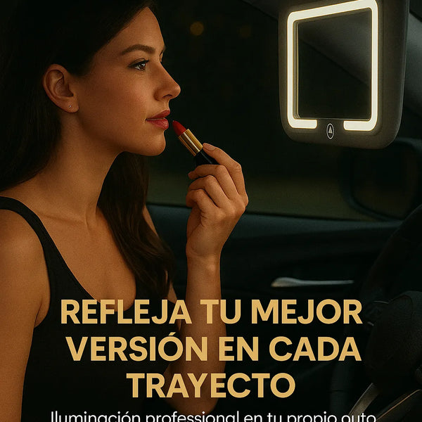 Espejo De Auto Ilumina Tu Belleza -en tu casa Chile - Santiago