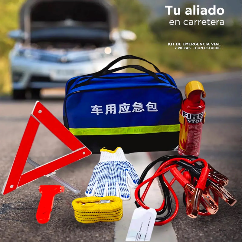 Kit Emergencia Seguridad Auto 7 Piezas - Varietas Chile - Santiago
