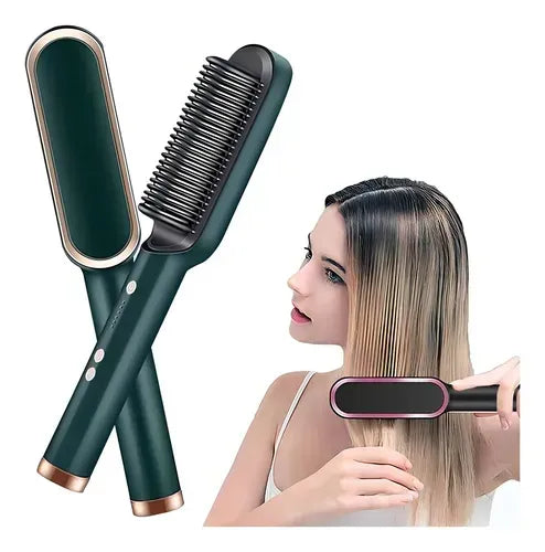 Plancha Cepillo Alisador Pelo Eléctrico -en tu casa Chile - Santiago