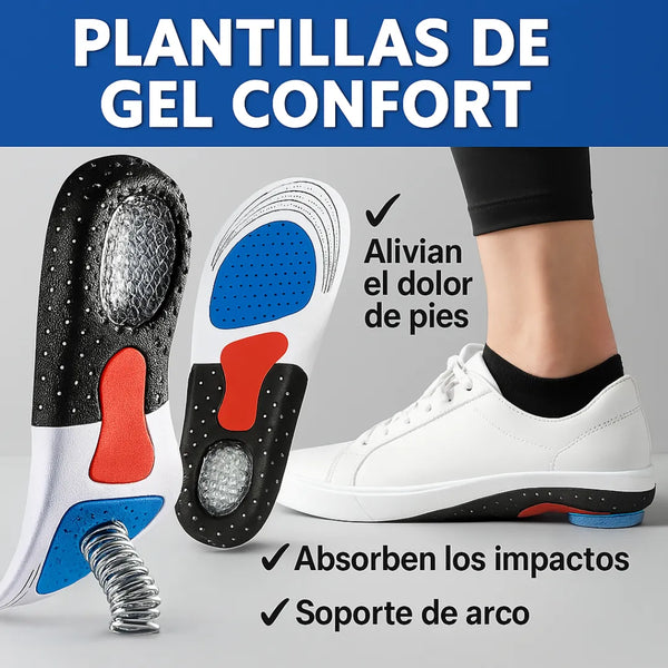 Plantilla Gel Ajustable Fascitis Plantar
