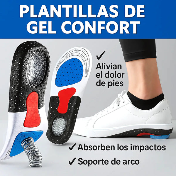 Plantilla Gel Ajustable Fascitis Plantar - Varietas Chile - Santiago