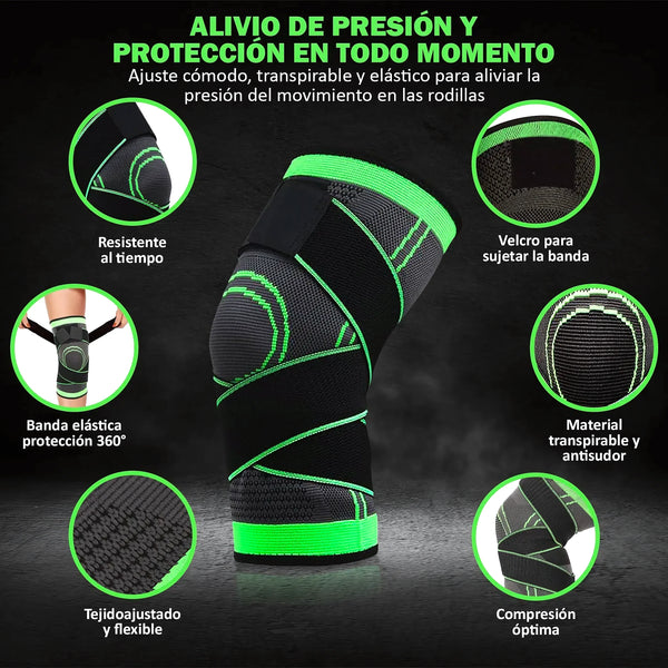 Rodillera Elastica Compresión Ajustable - Varietas Chile - Santiago