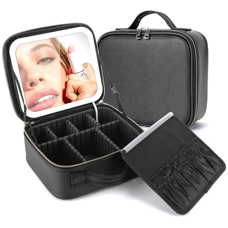 Estuche Maquillaje Portátil Con Luz Led - Varietas Chile - Santiago