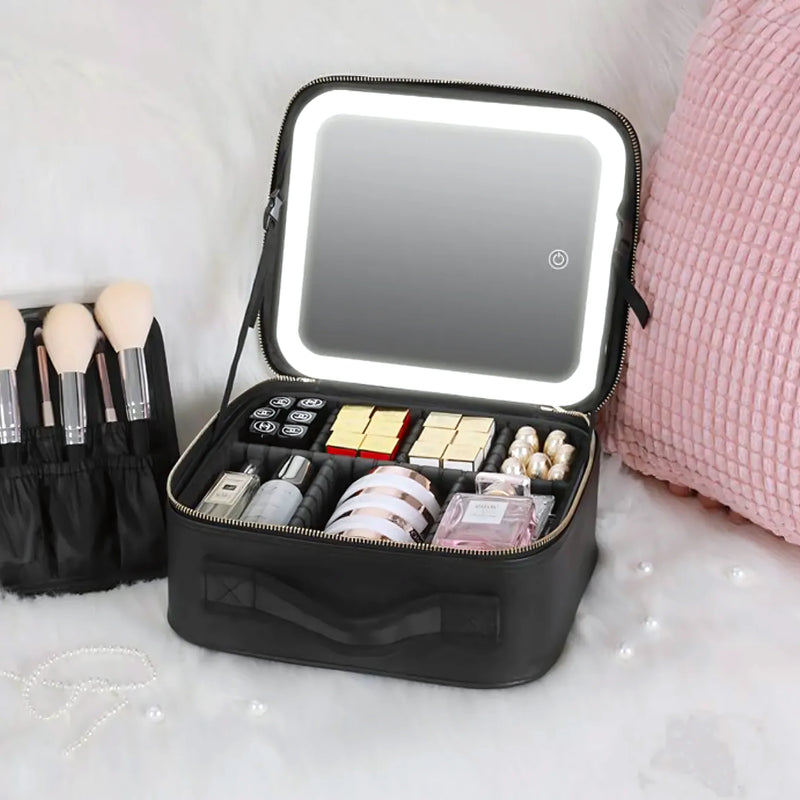 Estuche Maquillaje Portátil Con Luz Led - Varietas Chile - Santiago