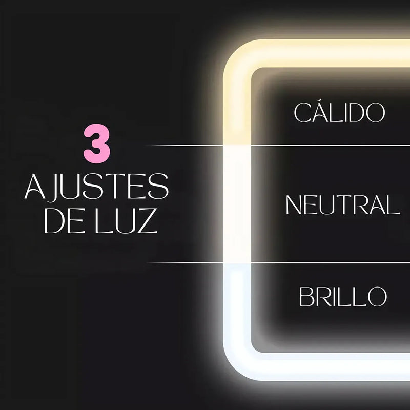 Estuche Maquillaje Portátil Con Luz Led -en tu casa Chile - Santiago