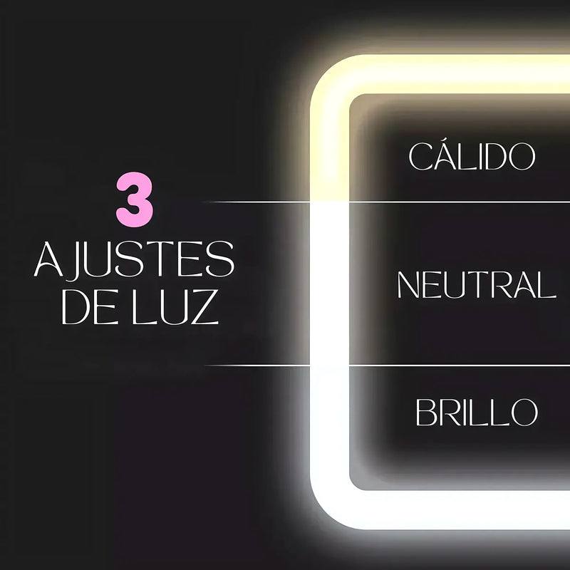 Estuche Maquillaje Portátil Con Luz Led - Varietas Chile - Santiago