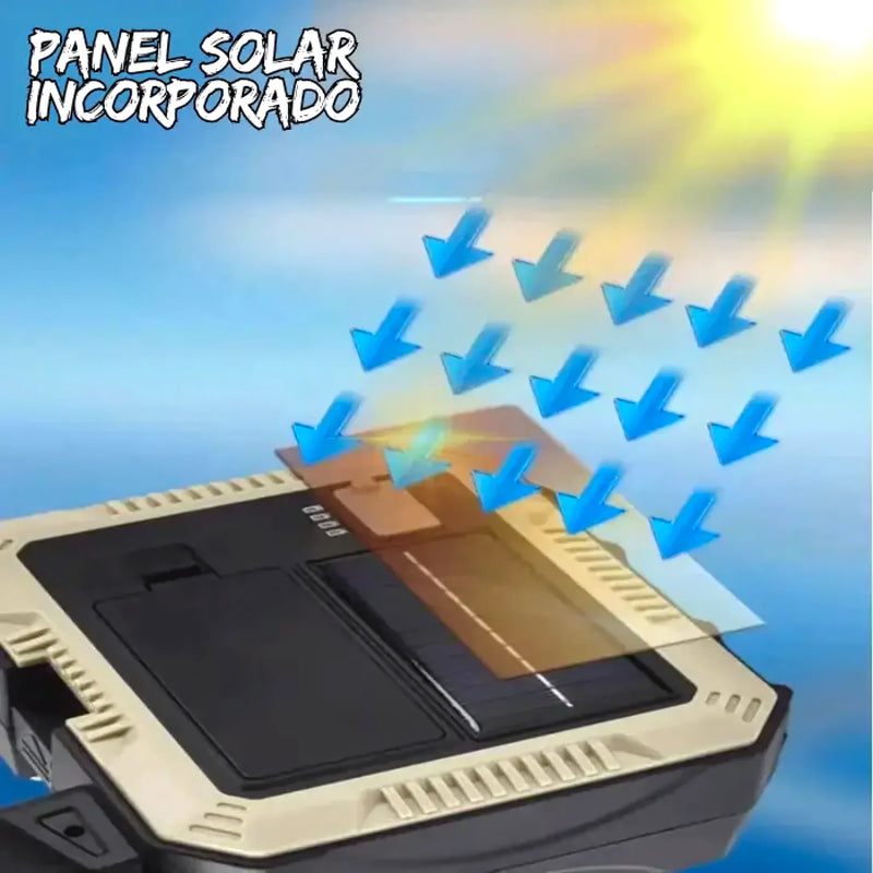 Linterna Carga Solar Kit Herramientas - Varietas Chile - Santiago