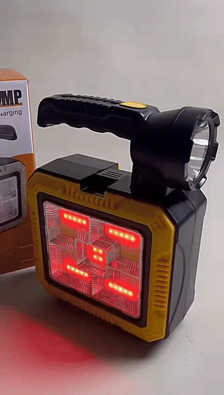 Linterna Carga Solar Kit Herramientas