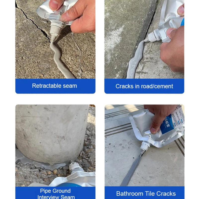 Reparador De Grietas De Hormigon Liquido