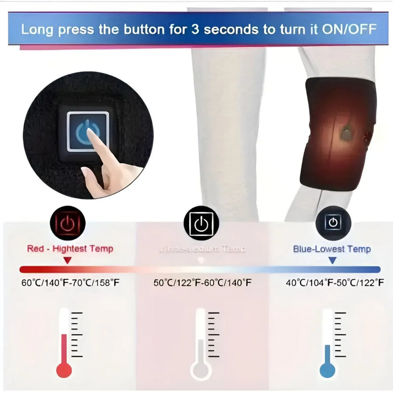 Masajeador De Rodillas Con Calor