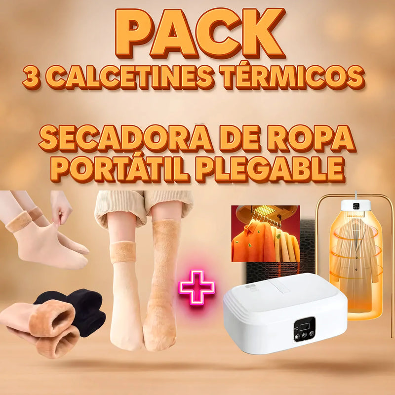 Secadora Ropa Pack 3 Pares Calcetines - Varietas Chile - Santiago