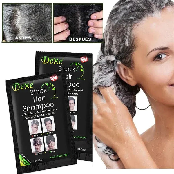 Champu Cubre Canas Negro