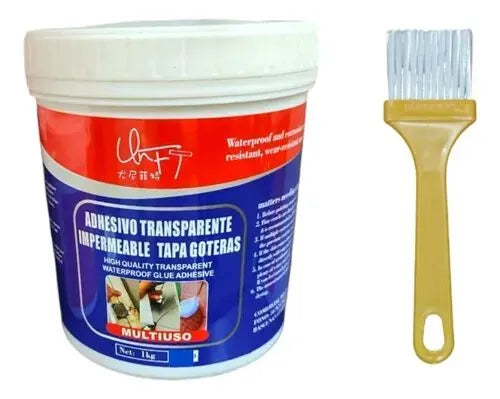 Adhesivo Transparente 300 Grs Azul