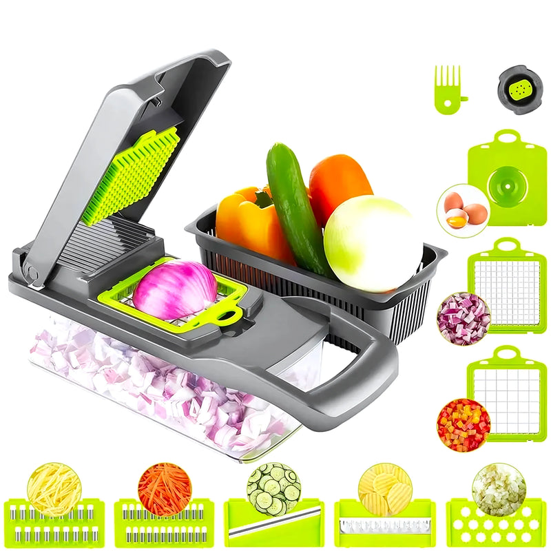 Picador Cortador Verduras Nicer 14 En 1 - Varietas Chile - Santiago