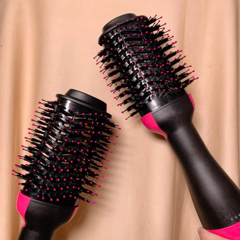 Cepillo Peine Secador Pelo Alisador Elec