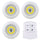 3 Luces Led Inalambricas Con Control Luz