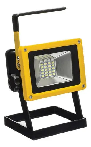 Foco Reflector Portatil Con Baliza 100W