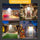 Pack 6 Aplique 196 Led Solar Contra Agua