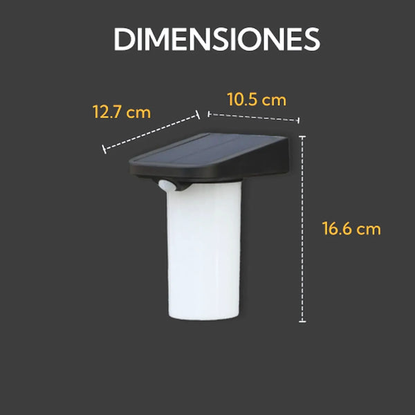 Pack 6 Unidades Aplique Solar Vertical - Varietas Chile - Santiago