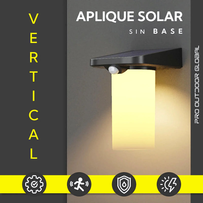 Pack 6 Unidades Aplique Solar Vertical - Varietas Chile - Santiago