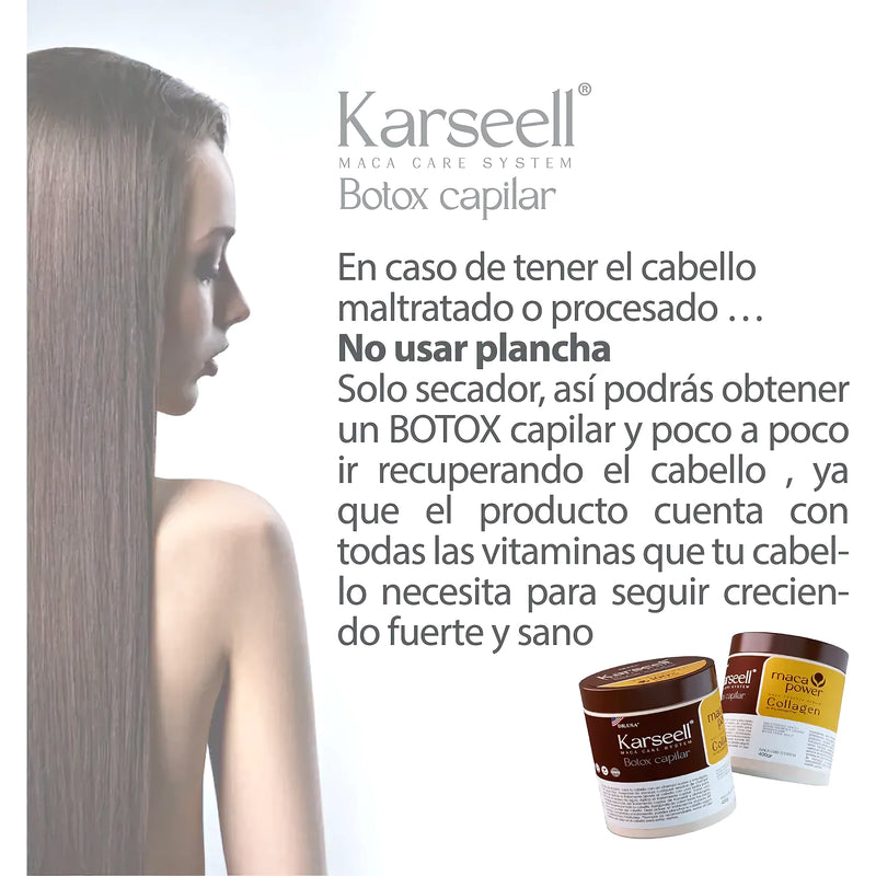 Botox Capilar Karseel Hidrata Nutre - Varietas Chile - Santiago