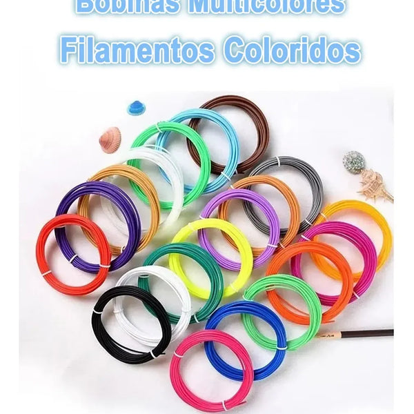 Filamentos 20 Unidad Para Lapiz D