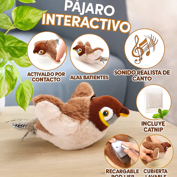 Juguete Para Gatos Pajaro Volador - Varietas Chile - Santiago