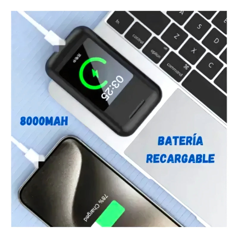 Audífonos Bluetooth Powerbank Pantalla - Varietas Chile - Santiago