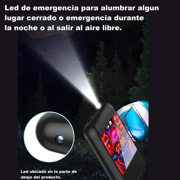 Audífonos Bluetooth Powerbank Pantalla - Varietas Chile - Santiago